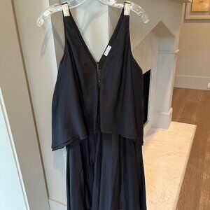 Brunello Cucinelli blue silk dress size S